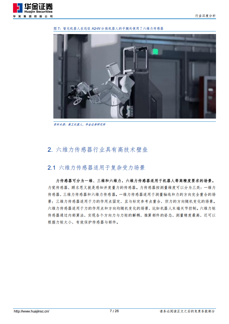 人形机器人行业分析报告：六维力传感器市场加速扩容，国产替代机遇与挑战并存,人形机器人,六维力传感器,人形机器人,六维力传感器,第7张