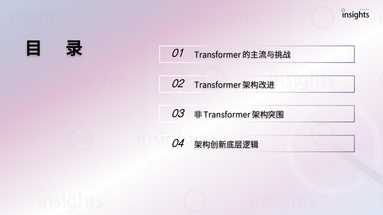 量子位智库：2025大模型架构创新研究报告,大模型,大模型,第3张