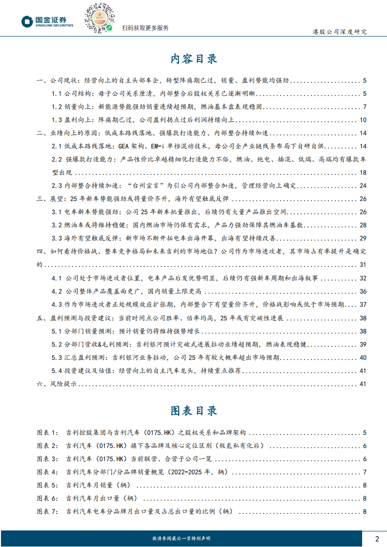 吉利汽车研究报告：低成本路线、强爆款打造、经营持续向上，自主龙头车企再进发,吉利汽车,吉利汽车,第2张