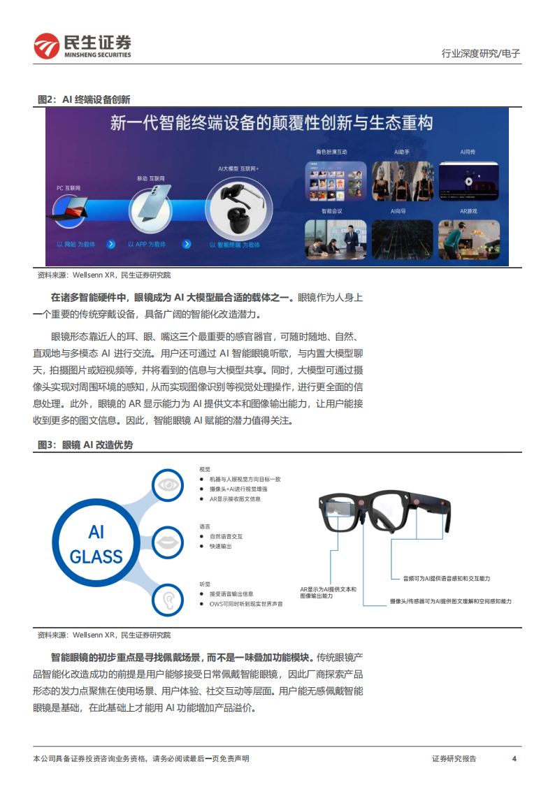 智能眼镜行业分析：AI形态领航，探索AR新视界,智能眼镜,AI,AR,智能眼镜,AI,AR,第4张