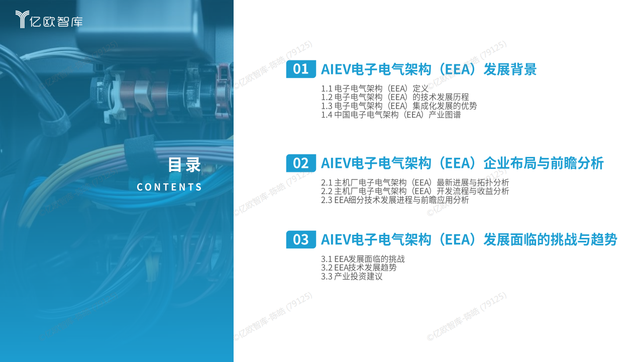 2025年中国AIEV电子电气架构（EEA）企业布局洞察报告-亿欧智库,EEA,汽车,EEA,汽车,第3张
