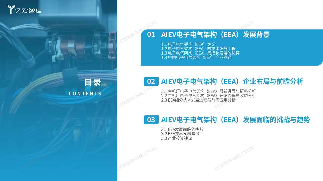 2025年中国AIEV电子电气架构（EEA）企业布局洞察报告-亿欧智库,EEA,汽车,EEA,汽车,第4张