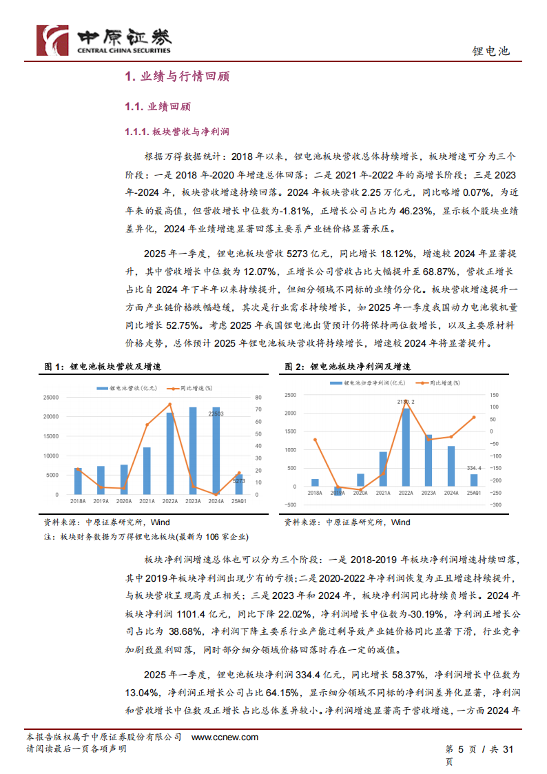 锂电池行业下半年度投资策略：业绩恢复增长，关注三条主线,锂电池,锂电池,第5张