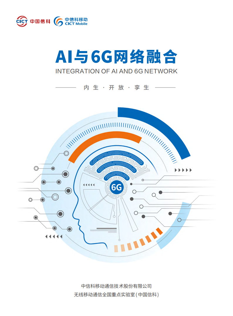 2025年AI与6G网络融合报告-中国信科,AI,6G,AI,6G,第1张