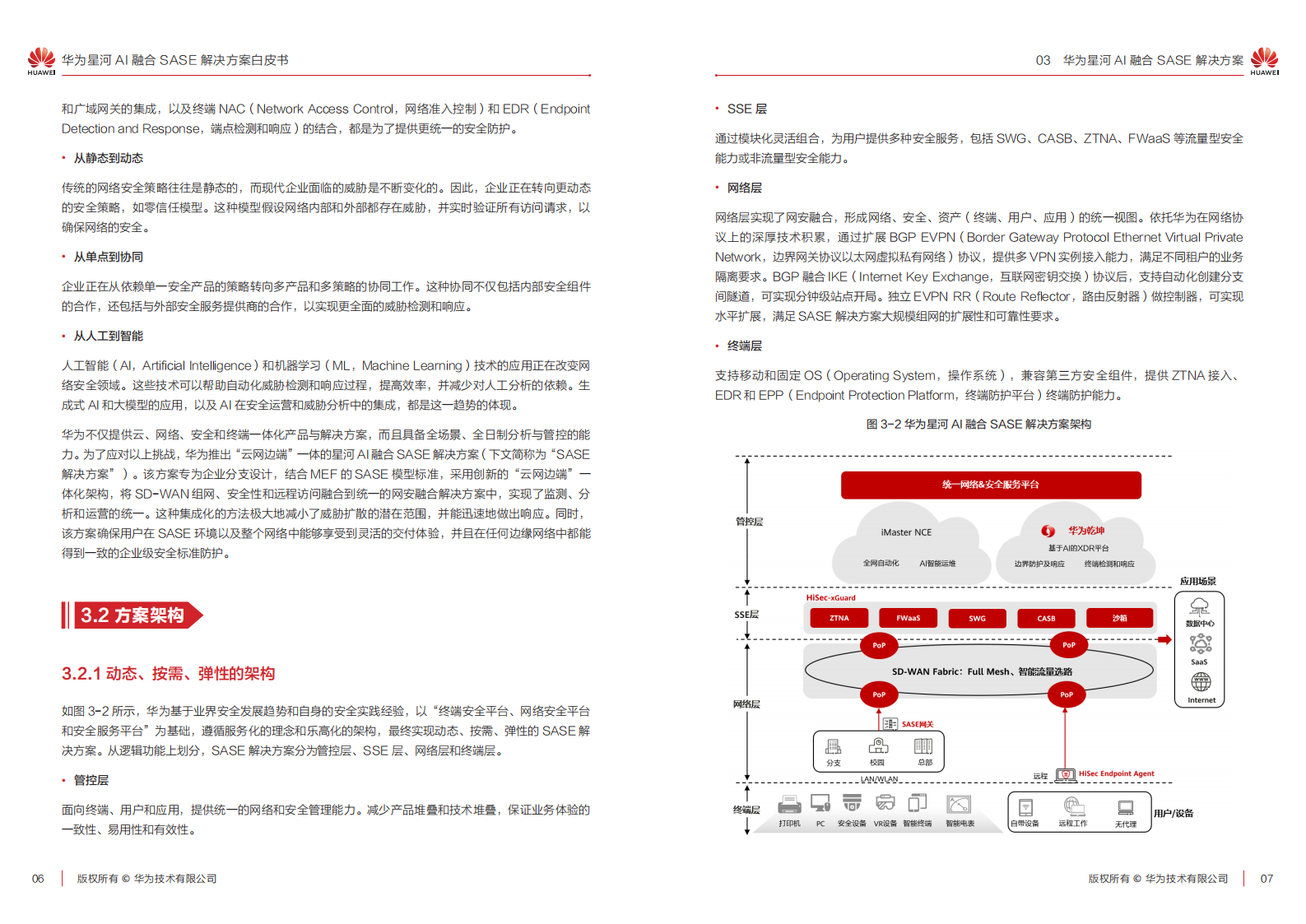 华为星河AI融合SASE解决方案白皮书,华为星河AI,SASE,华为星河AI,SASE,第6张