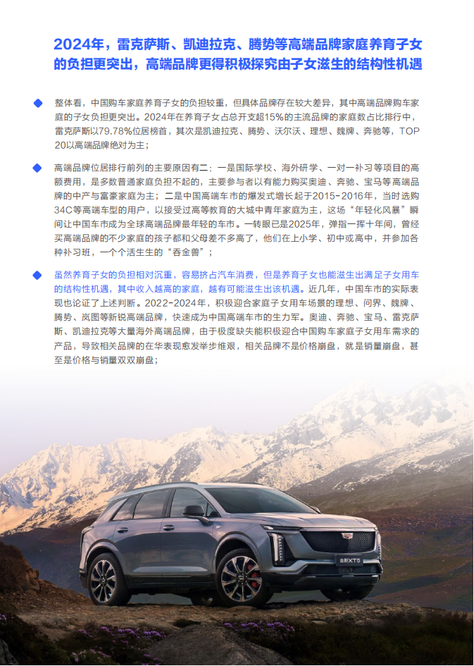 孩子需求是中国车市的最大痛点-中国购车用户家庭收支洞察报告之养育子女篇（2025版）,汽车,汽车,第5张