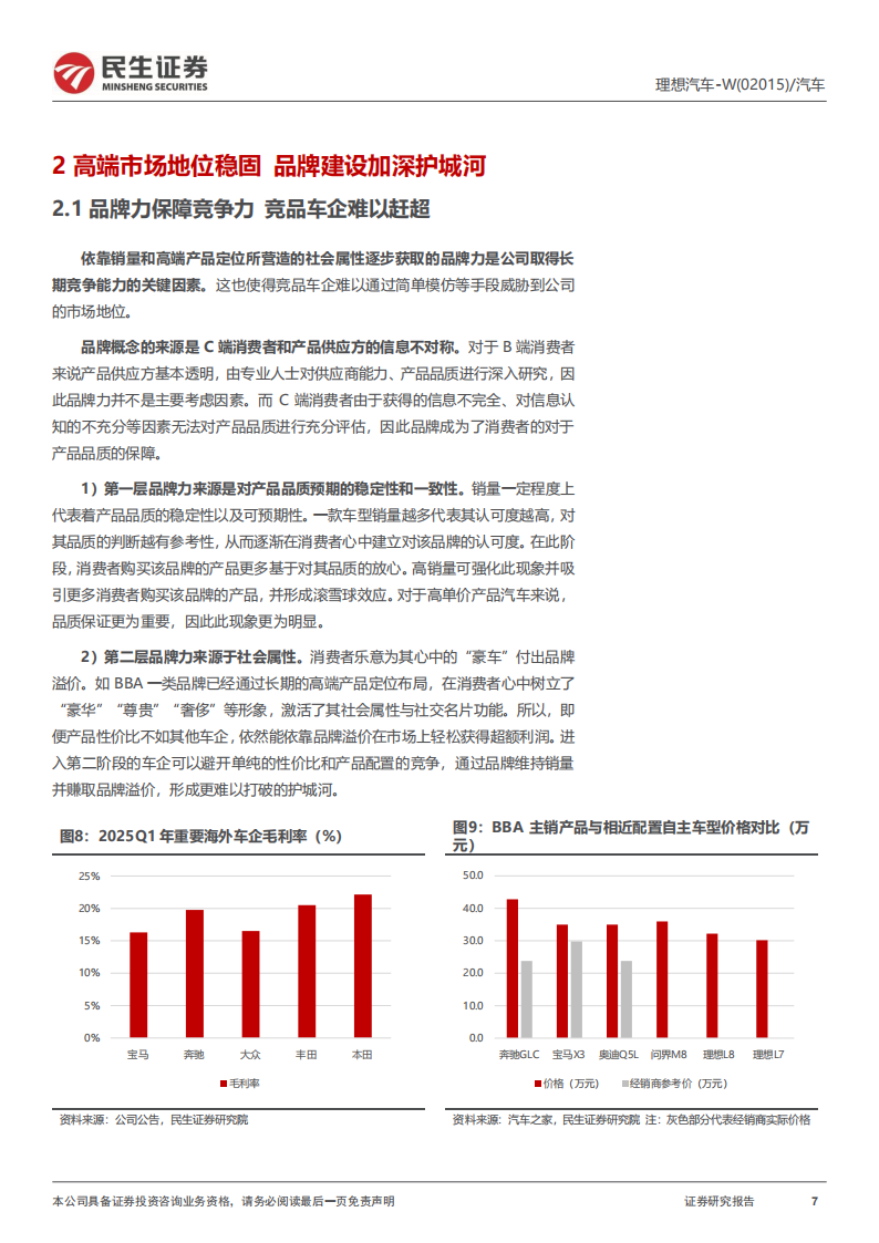 理想汽车研究报告：从产品到品牌，理想护城河是什么,理想汽车,理想汽车,第7张