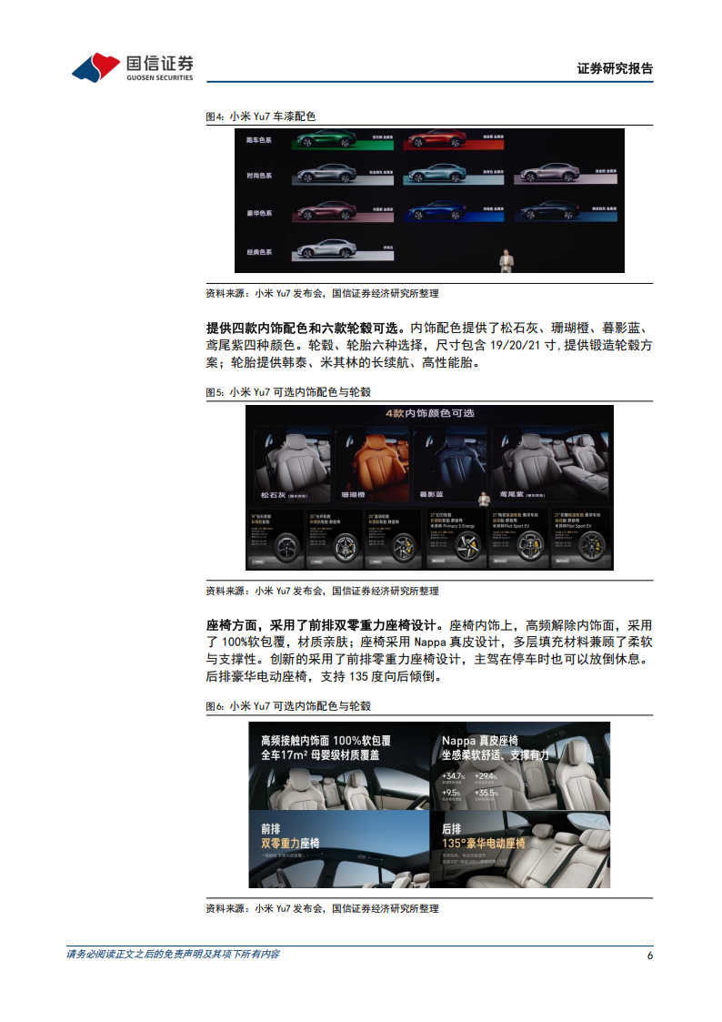 小米汽车专题报告：小米Yu7发布，正式进入1-N阶段,小米汽车,Yu7,小米汽车,Yu7,第6张
