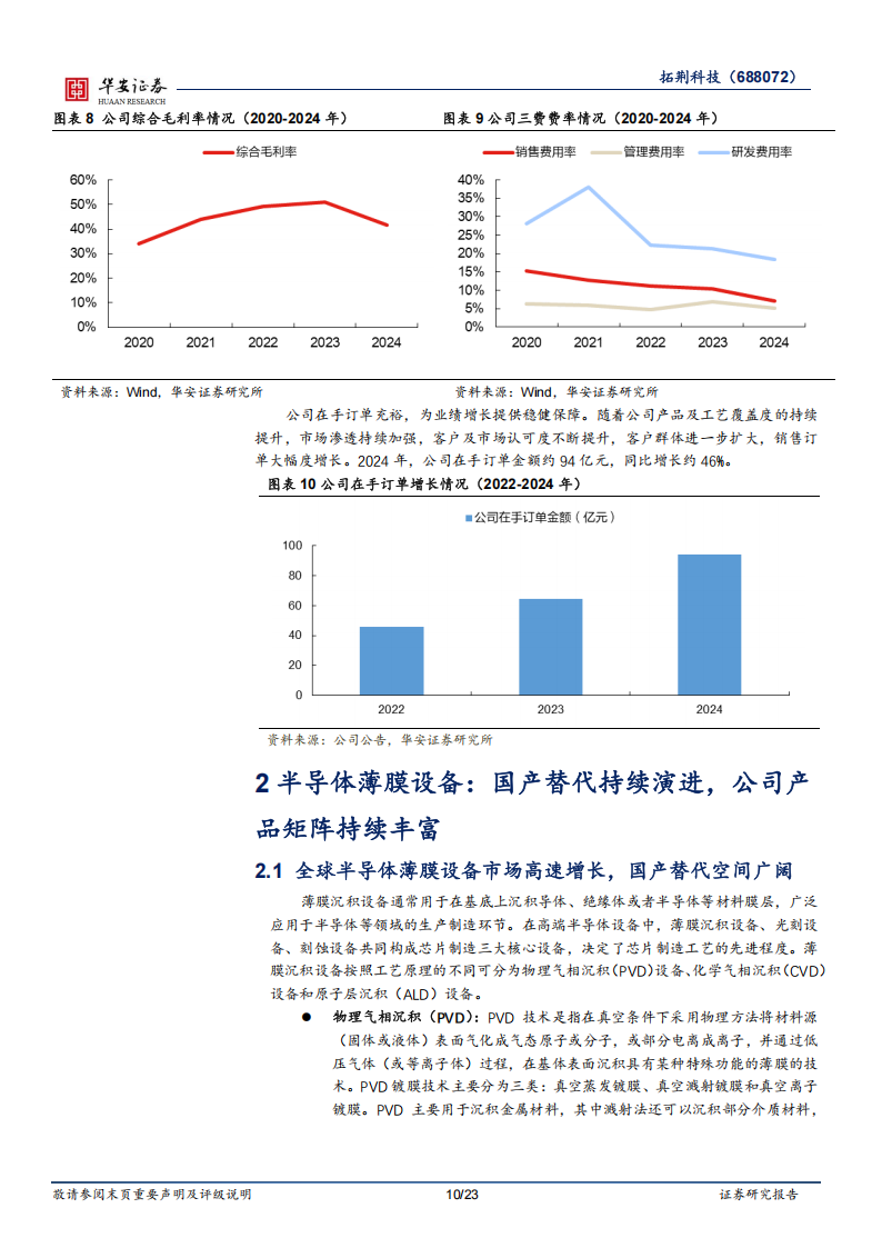 拓荆科技研究报告：半导体薄膜设备领军者，混合键合开启第二成长曲线,拓荆科技,半导体,拓荆科技,半导体,第10张
