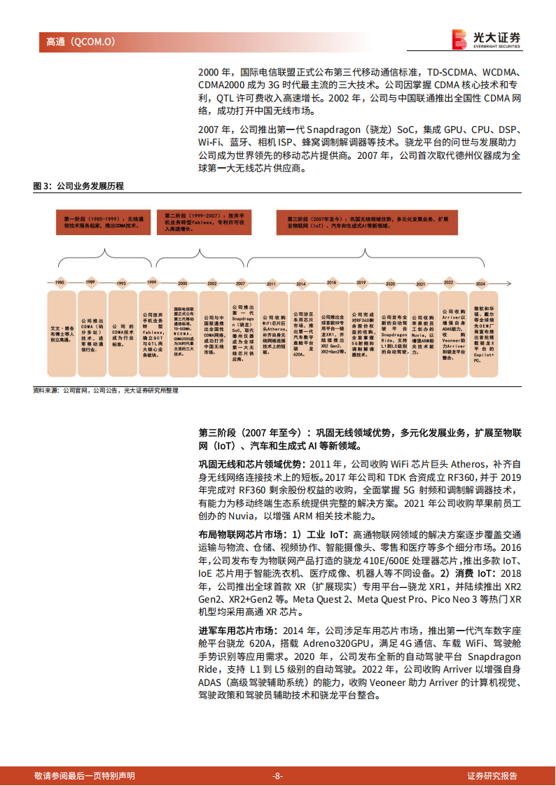 高通研究报告：全球无线通信芯片领导者，引领端侧生成式AI革命,高通,无线通信,芯片,端侧,生成式AI,高通,无线通信,芯片,端侧,生成式AI,第8张