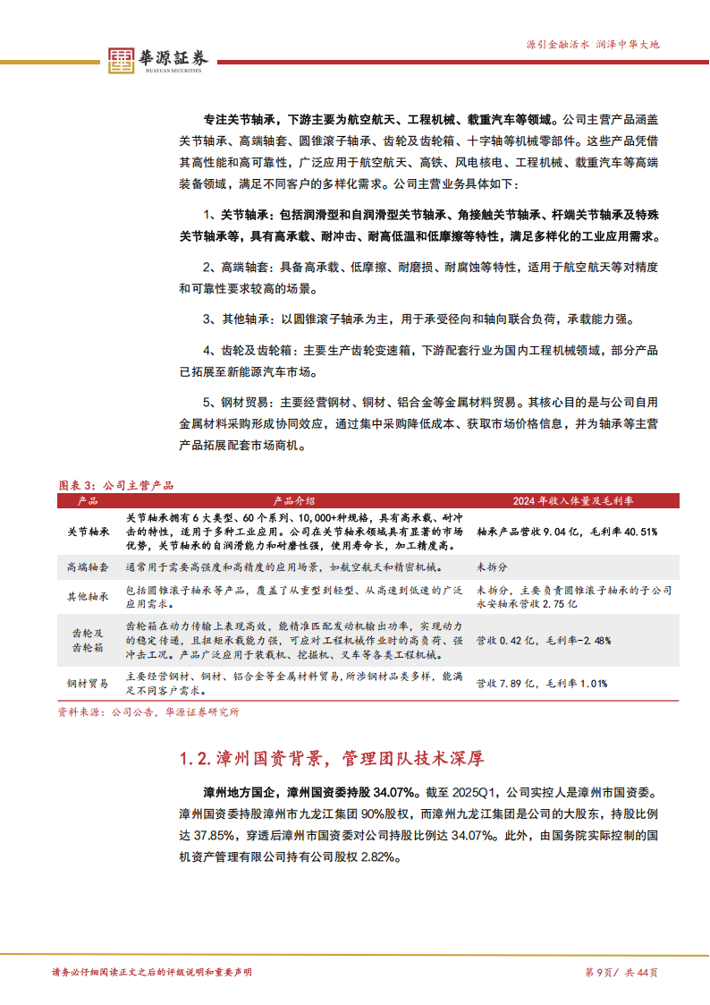 龙溪股份研究报告：关节轴承龙头，龙轴再迎机器人新机遇,龙溪股份,关节轴承,机器人,龙溪股份,关节轴承,机器人,第9张