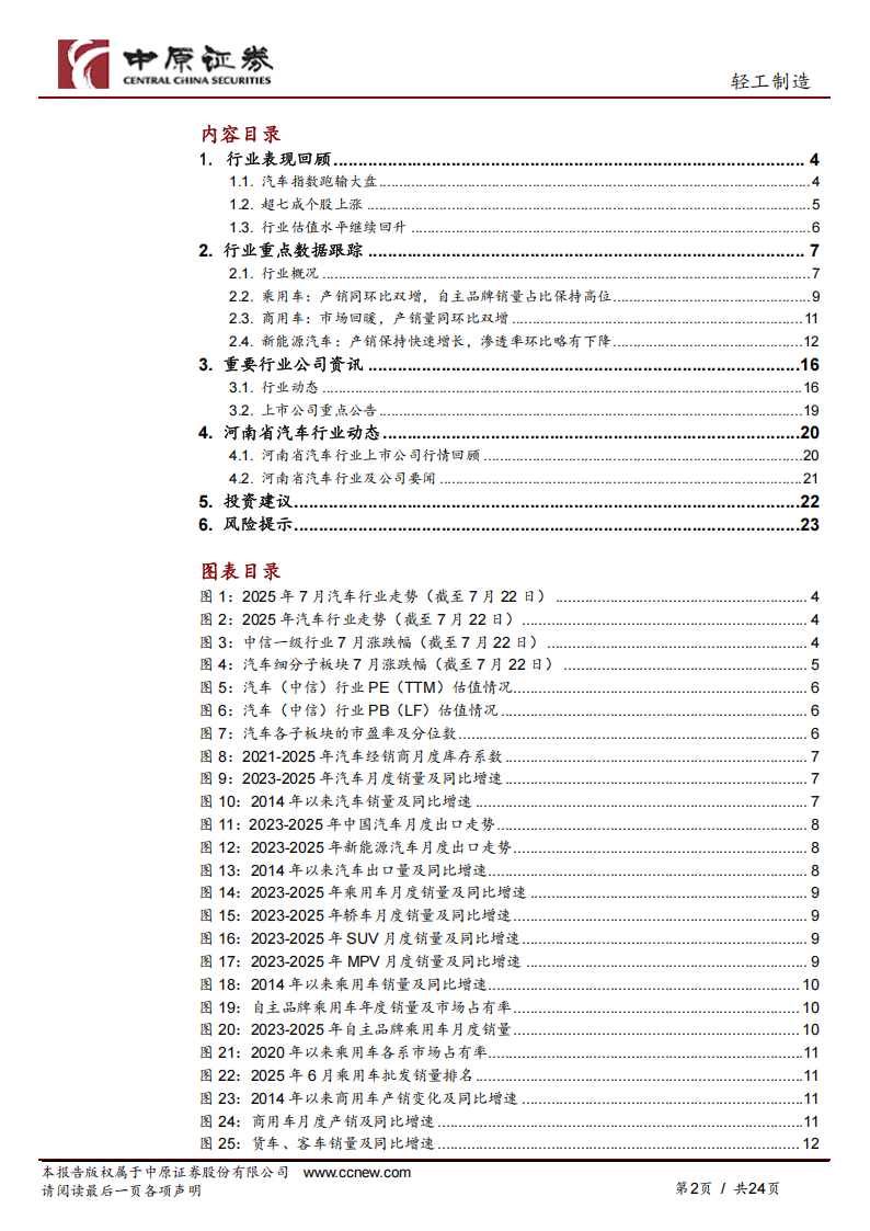 汽车行业月报：“反内卷”政策推进，智能化持续落地,汽车,反内卷,智能化,汽车,反内卷,智能化,第2张