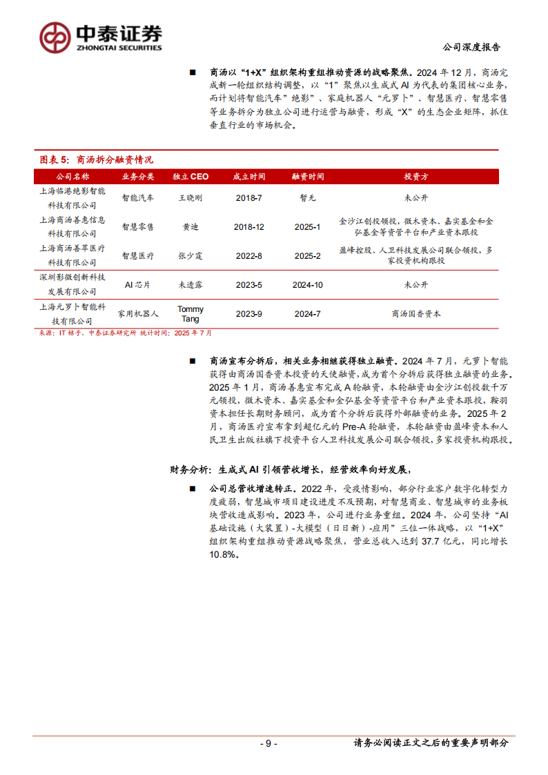 商汤研究报告：AI领军企业，“大装置+大模型”构筑稀缺底层优势,商汤,AI,大装置,大模型,商汤,AI,大装置,大模型,第9张