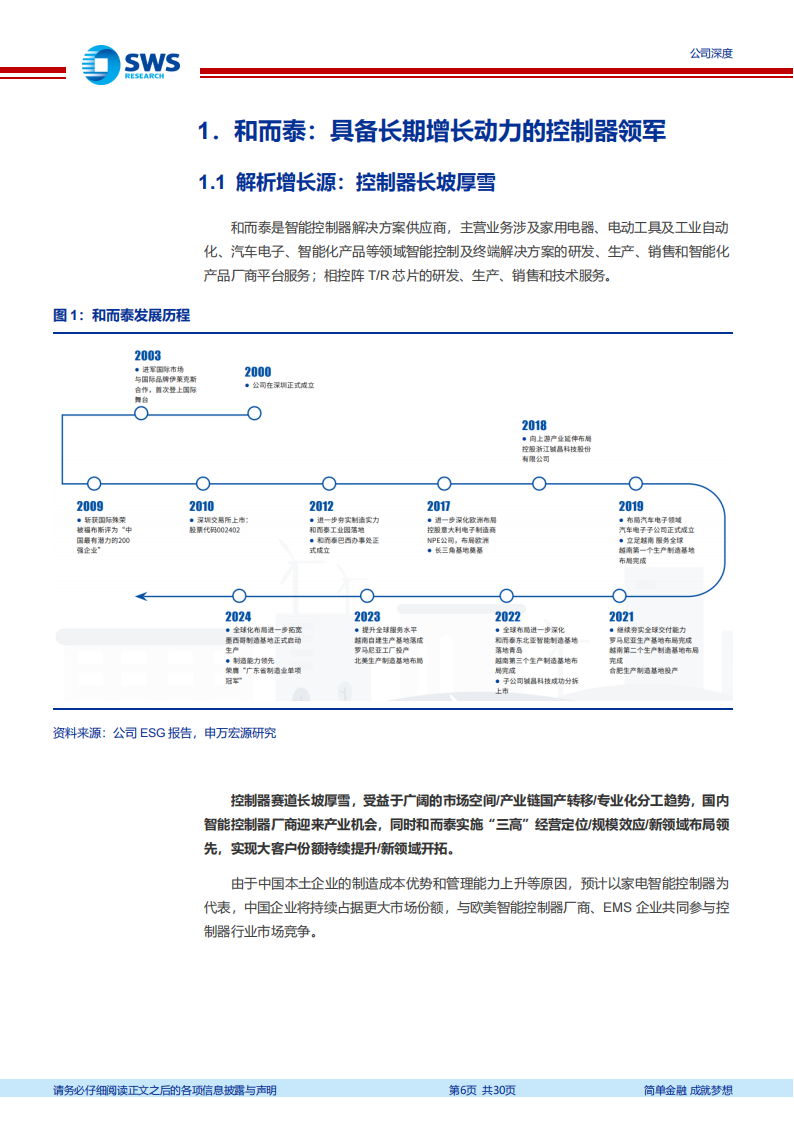 和而泰研究报告：车载加持，控制器领军轻装再出发,和而泰,汽车,和而泰,汽车,第6张