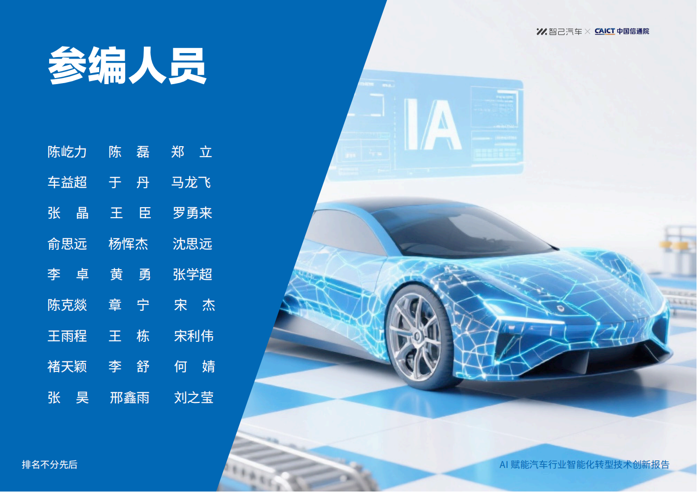 AI赋能汽车行业智能化转型技术创新报告-智己汽车,AI,汽车,智能化,AI,汽车,智能化,第2张