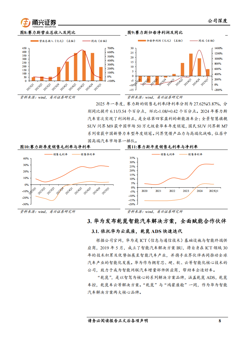赛力斯研究报告：深度合作华为，AITO问界树立自主高端品牌标杆,赛力斯,华为,AITO,问界,赛力斯,华为,AITO,问界,第8张