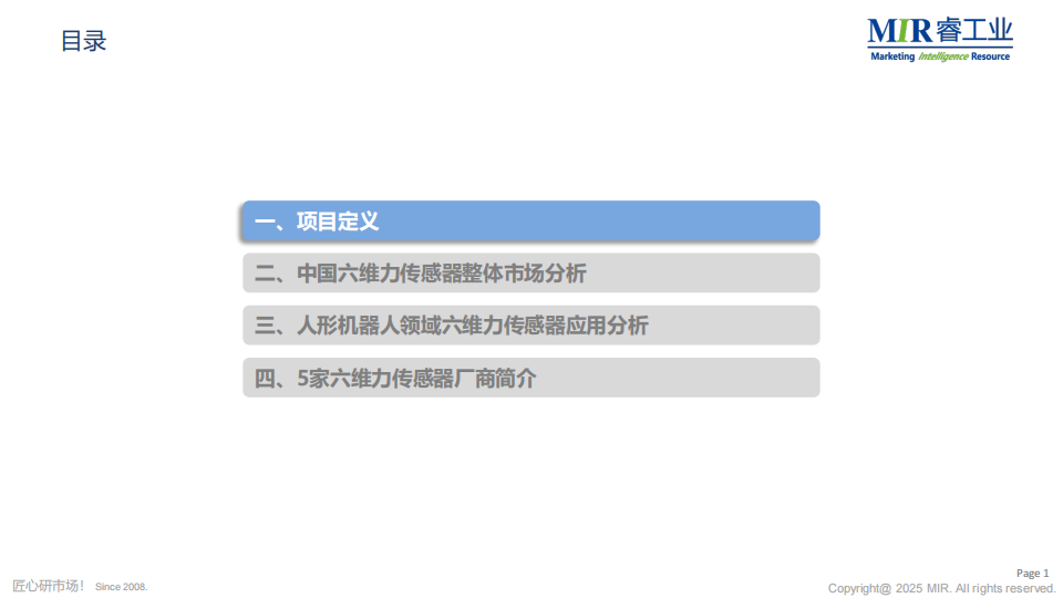 2025年中国人形机器人六维力传感器市场调研报告,人形机器人,六维力传感器,人形机器人,六维力传感器,第2张