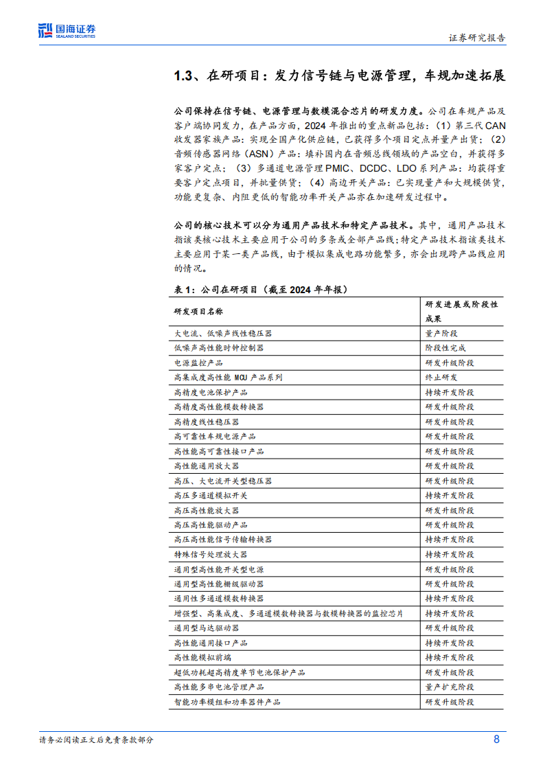 思瑞浦研究报告：主要下游复苏明确，信号链与电源管理双翼齐飞,思瑞浦,信号链,电源管理,思瑞浦,信号链,电源管理,第8张