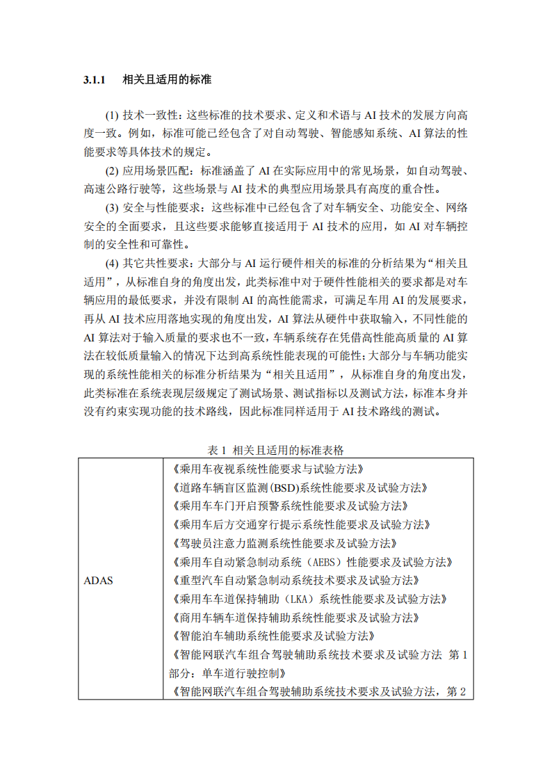 2025年车用人工智能标准适用性研究报告,人工智能,人工智能,第9张