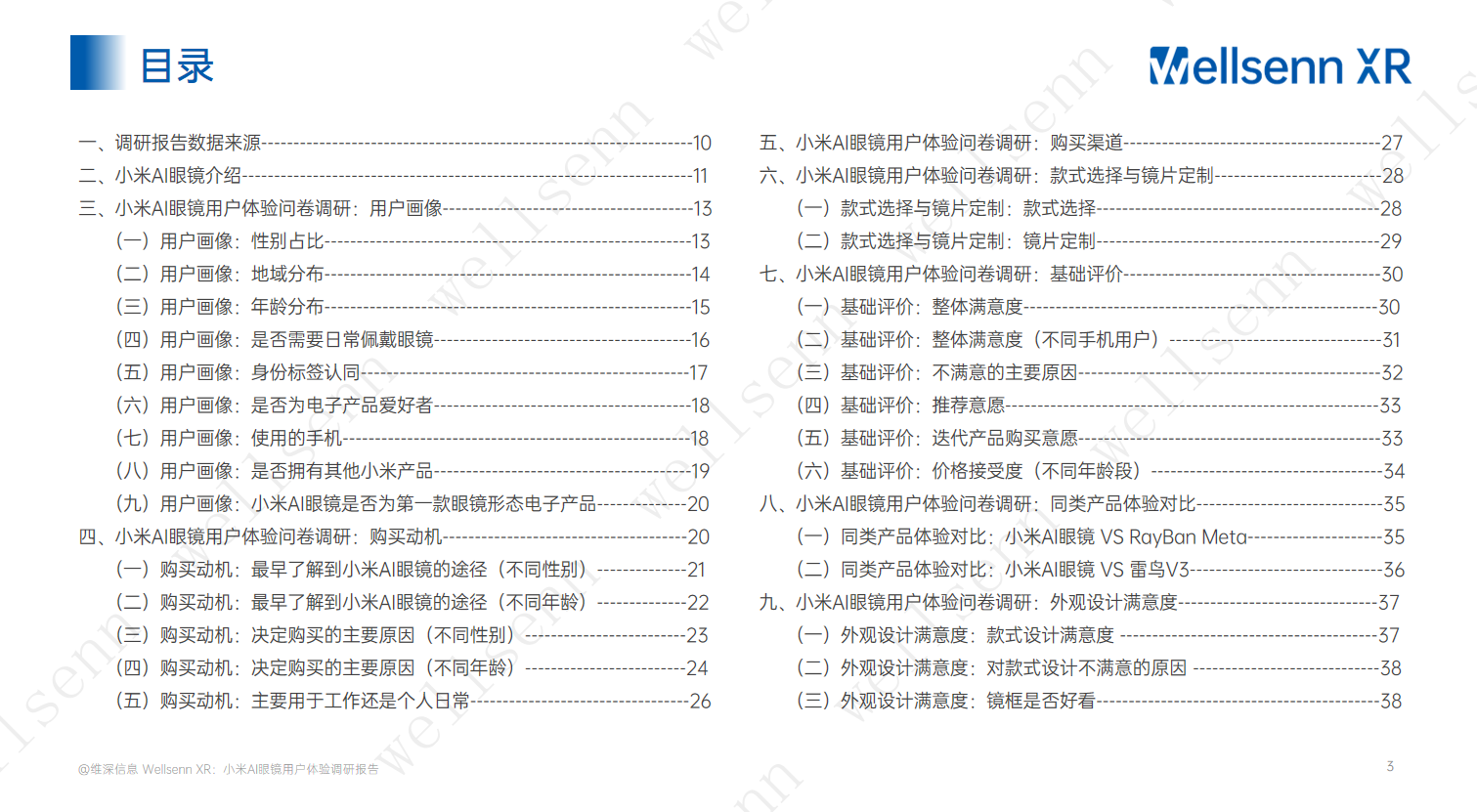 wellsenn 小米AI眼镜用户体验调研报告,小米,AI眼镜,小米,AI眼镜,第3张