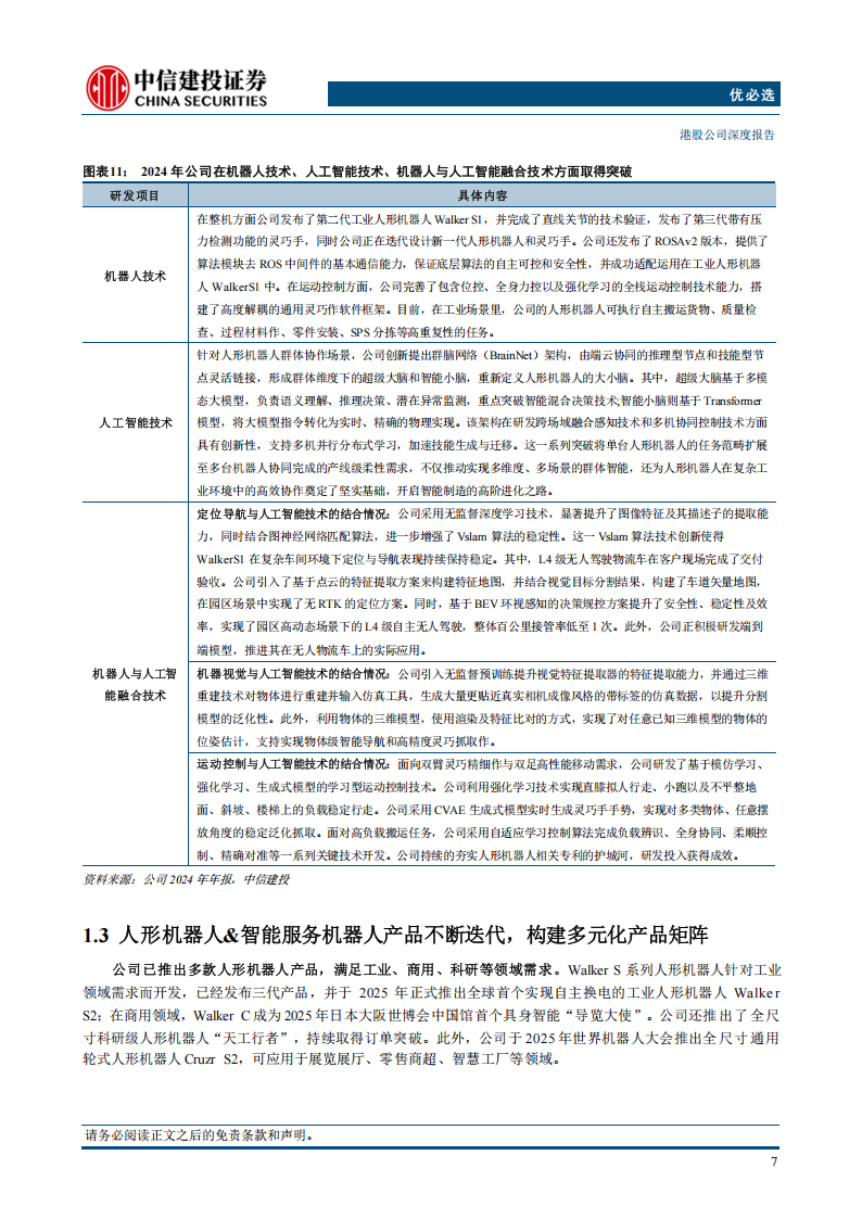 优必选研究报告：人形机器人全栈式技术布局，迎接商业化浪潮,优必选,人形机器人,优必选,人形机器人,第9张