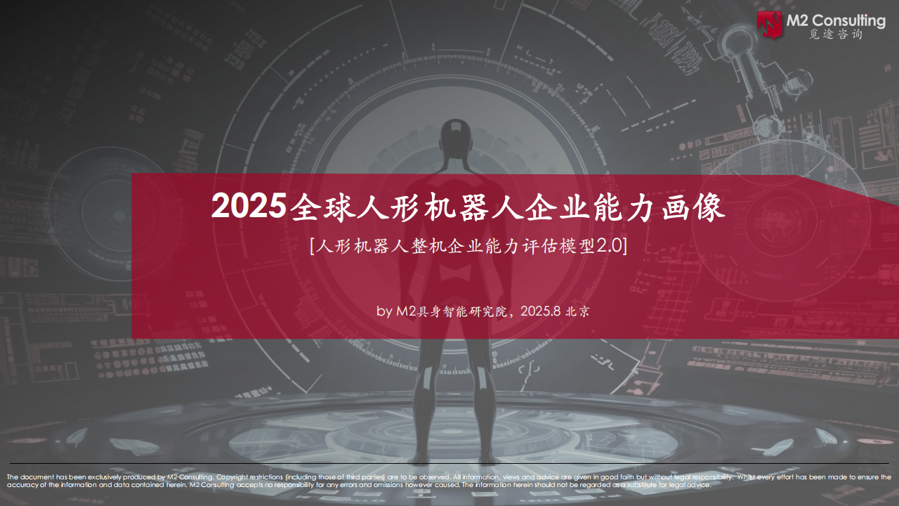 2025全球人形机器人企业能力画像整机能力评估模型V2.0,人形机器人,人形机器人,第1张