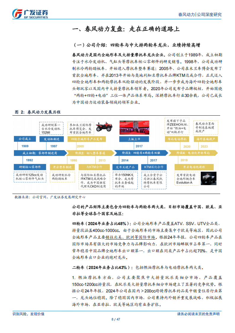 春风动力研究报告：四轮与两轮协同，高端化与全球化共振,春风动力,四轮,两轮,春风动力,四轮,两轮,第8张