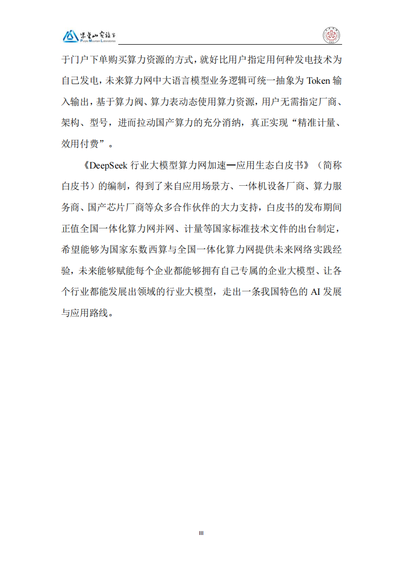 2025DeepSeek行业大模型算力网加速应用生态白皮书,DeepSeek,大模型,算力网,DeepSeek,大模型,算力网,第6张