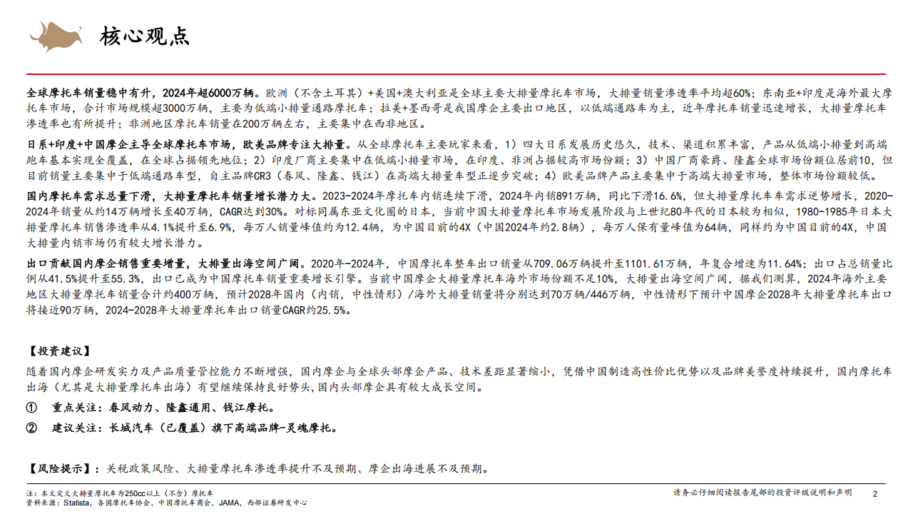 摩托车行业深度报告：国内大排量摩托车渗透率持续提升，中国摩企开启全球化2.0征程,摩托车,摩托车,第2张