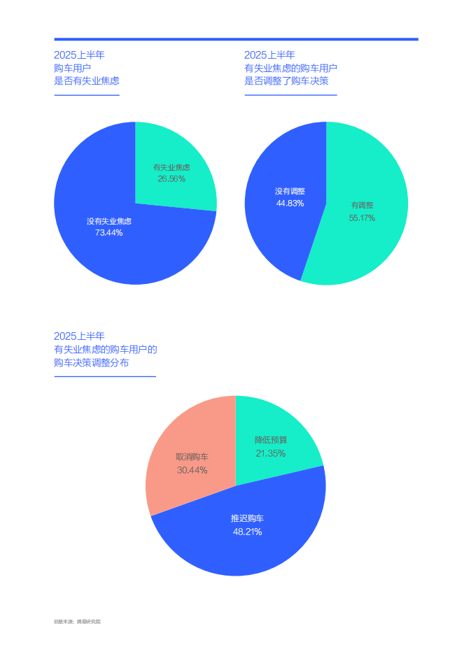 失业焦虑就像中国车市的“定时炸弹”：中国购车家庭收支洞察报告之就业篇（2025版）,汽车,汽车,第6张