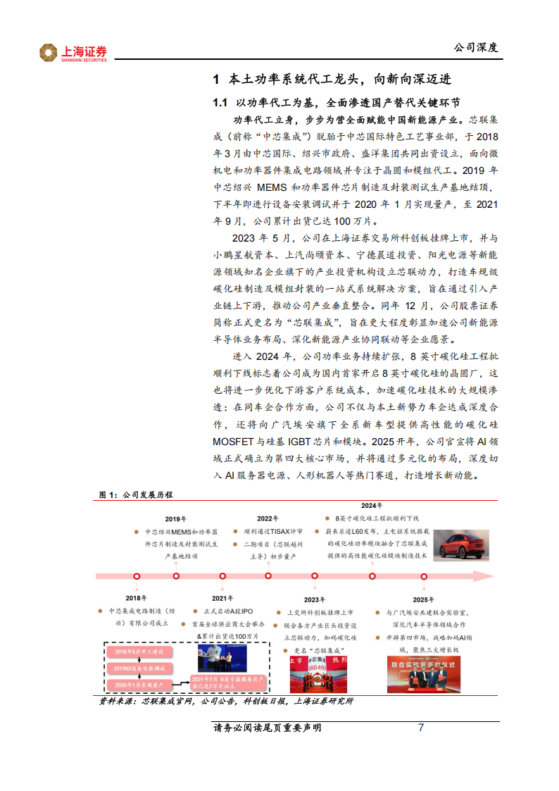 芯联集成研究报告：系统代工平台助力高端车规芯片国产化，发力碳化硅&AI打开成长天花板,芯联集成,车规,芯片,国产化,碳化硅,AI,芯联集成,车规,芯片,国产化,碳化硅,AI,第7张