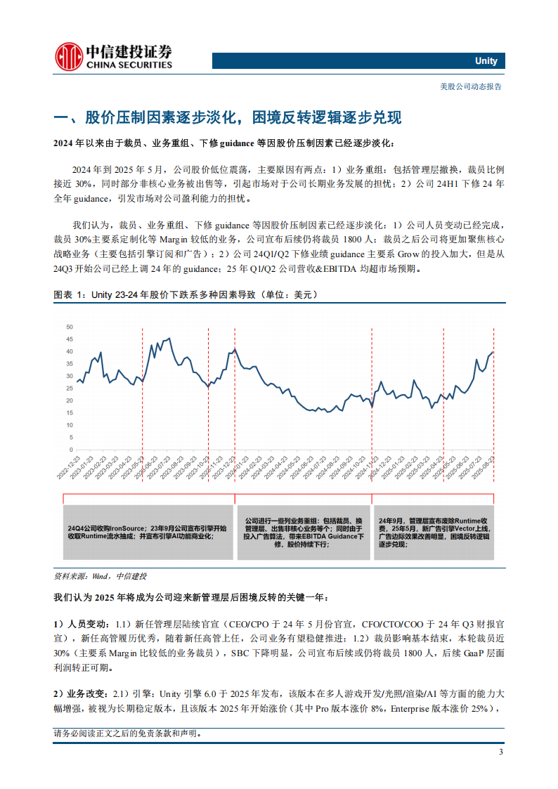 Unity公司研究报告：困境反转逐步兑现，核心竞争力突出，看好未来AI催化,Unity,AI,Unity,AI,第6张