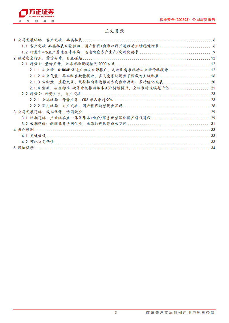 松原安全研究报告：被动安全自主新星，国产替代&出海双线并进,松原安全,被动安全,国产,出海,松原安全,被动安全,国产,出海,第3张