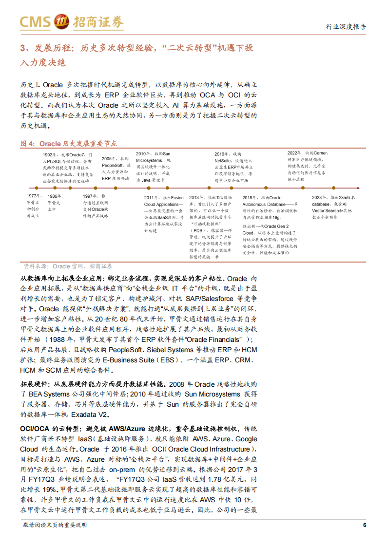 Oracle研究报告：AI云基础设施新巨头,Oracle,AI,Oracle,AI,第6张