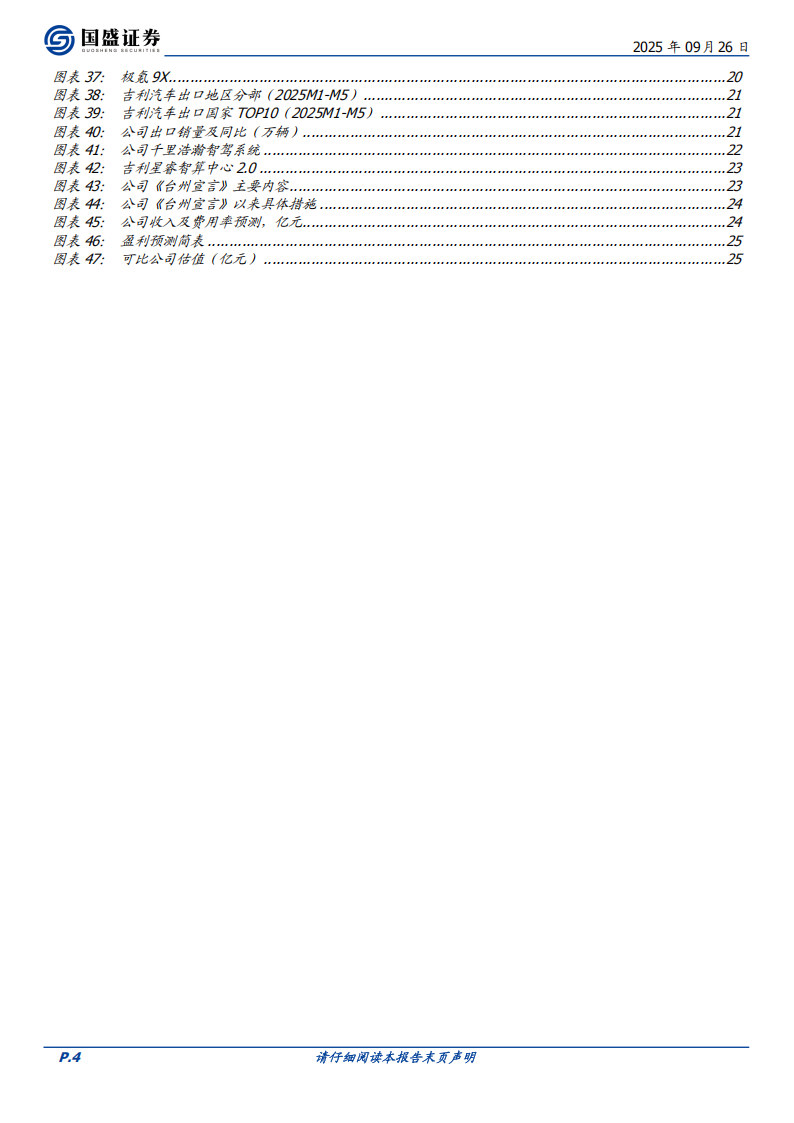 吉利汽车研究报告：技术赋能产品升级，开启成长新周期,吉利汽车,吉利汽车,第4张
