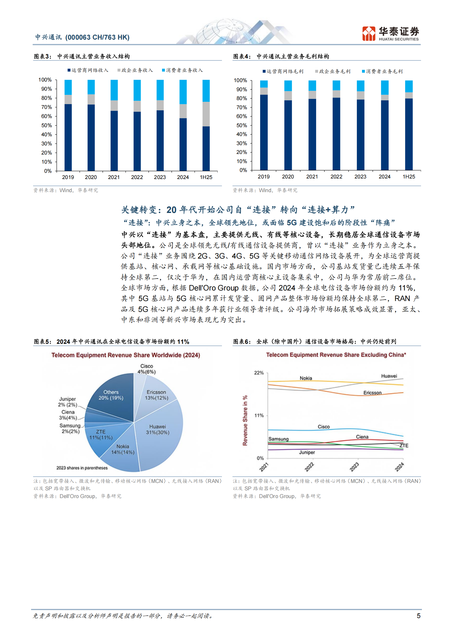 中兴通讯研究报告：稀缺全栈算力布局，自研芯片即将展翼,中兴通讯,芯片,中兴通讯,芯片,第5张