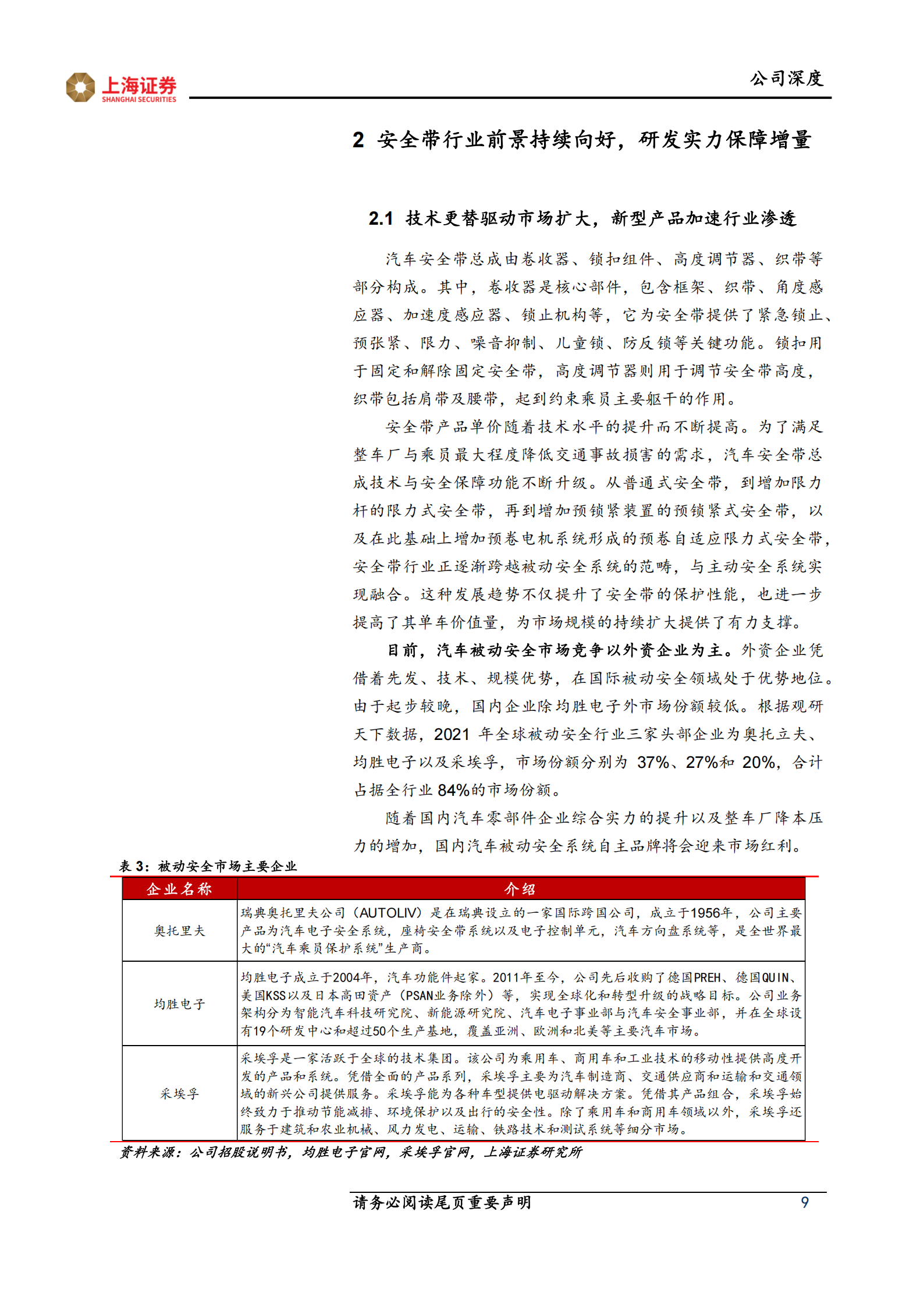 松原安全研究报告：被动安全第二曲线发力，海外业务订单助力营收稳步增长,松原安全,被动安全,松原安全,被动安全,第9张