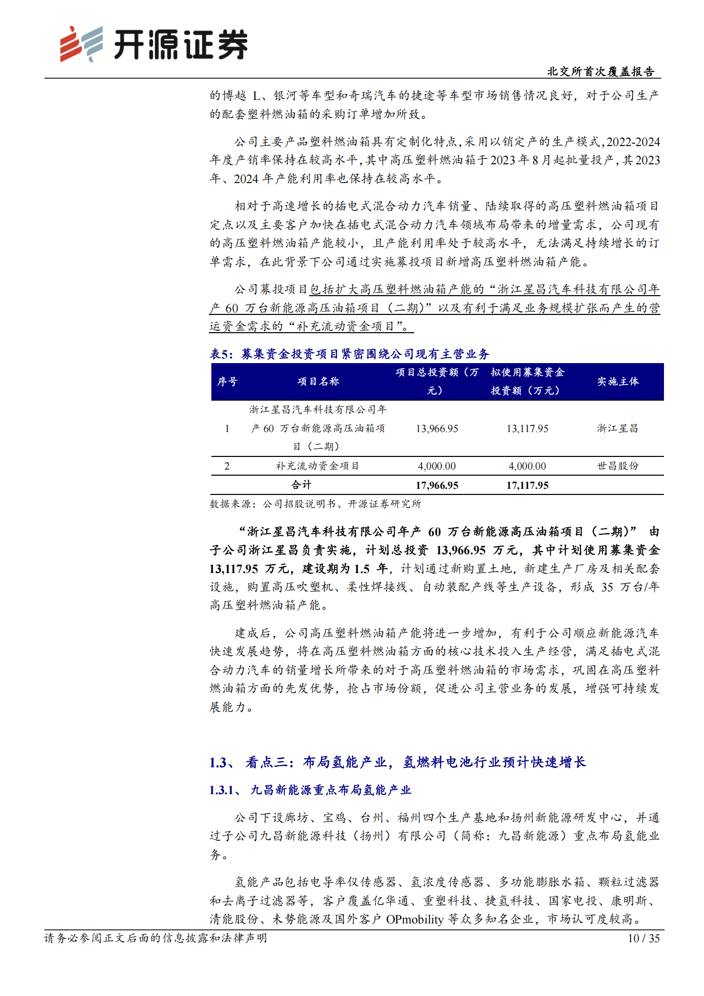 世昌股份公司研究报告：北交所首次覆盖报告：高压燃油箱乘新能源东风扩容，子公司布局氢能把握新增量赛道,世昌股份,高压燃油箱,新能源,氢能,世昌股份,高压燃油箱,新能源,氢能,第10张