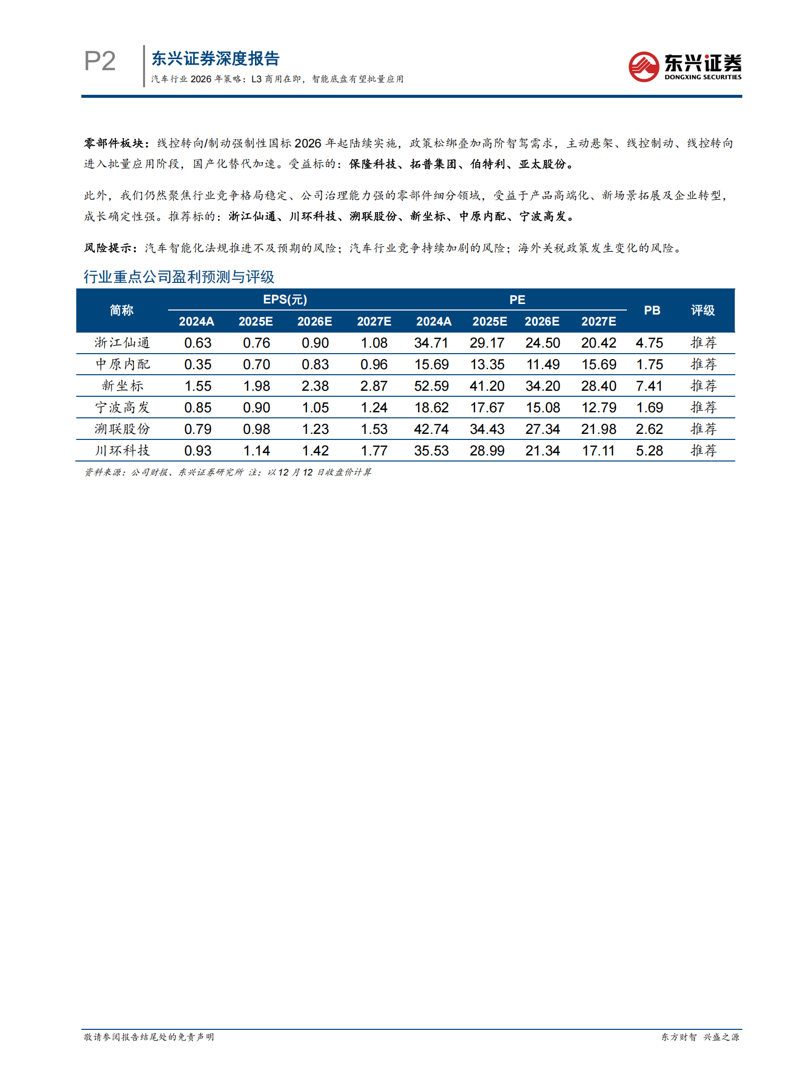 汽车行业2026年策略：L3商用在即，智能底盘有望批量应用,L3,智能底盘,L3,智能底盘,第2张