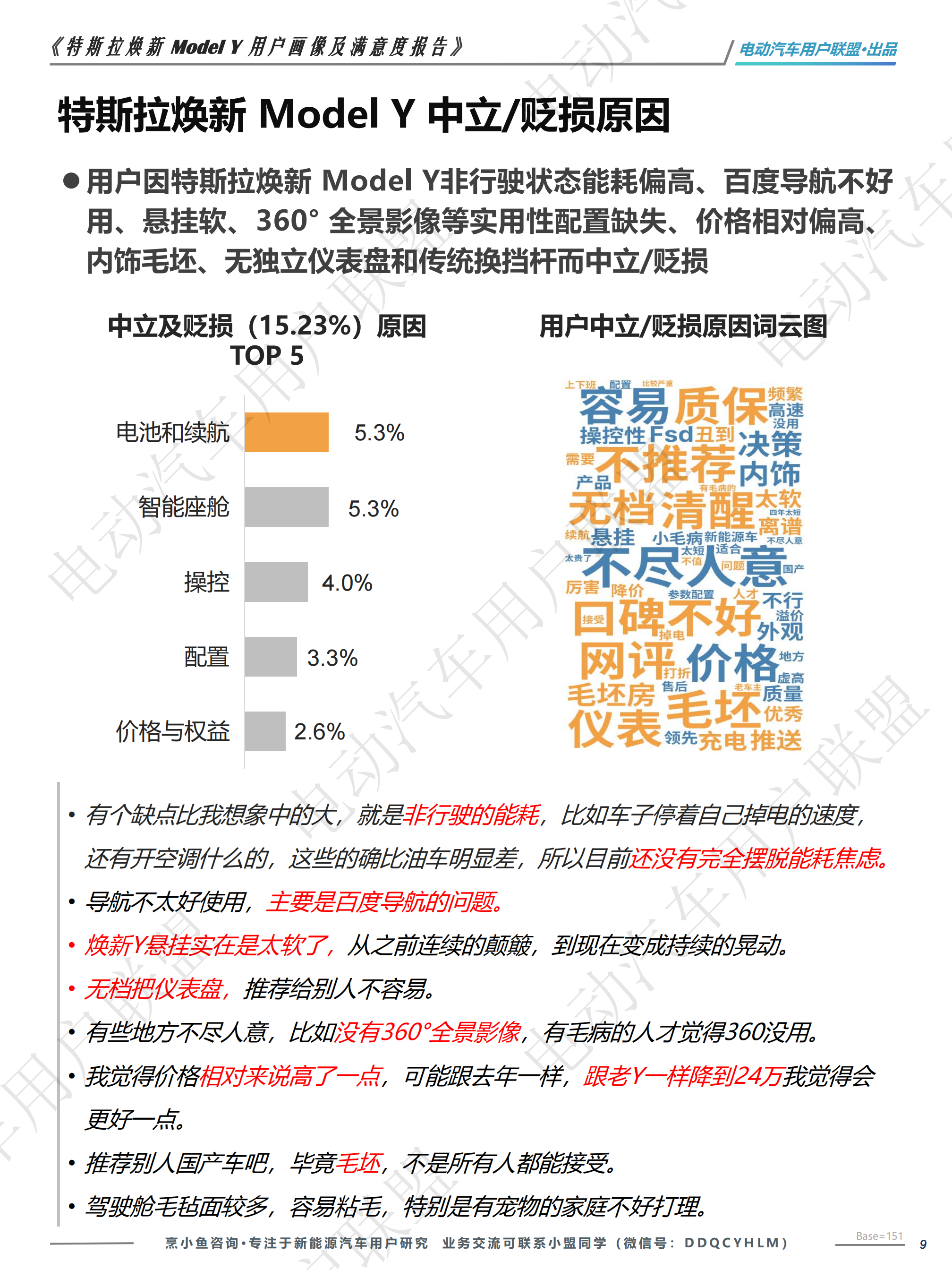 特斯拉焕新 Model Y 满意度报告——电动汽车用户联盟,特斯拉,特斯拉,第9张