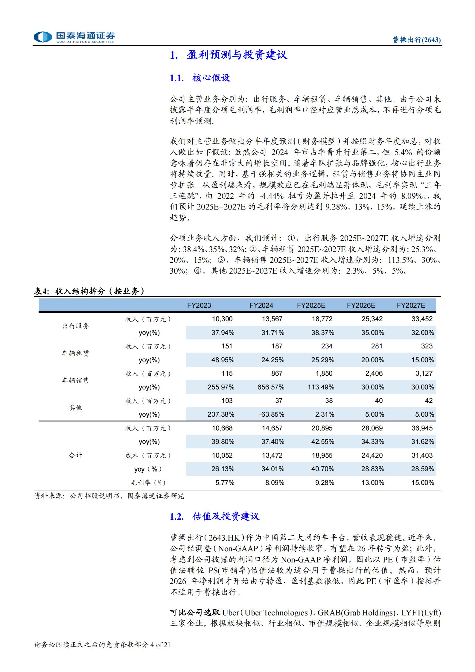 曹操出行公司研究报告：定制化驱动增长，智驾化定义未来,曹操出行,曹操出行,第4张