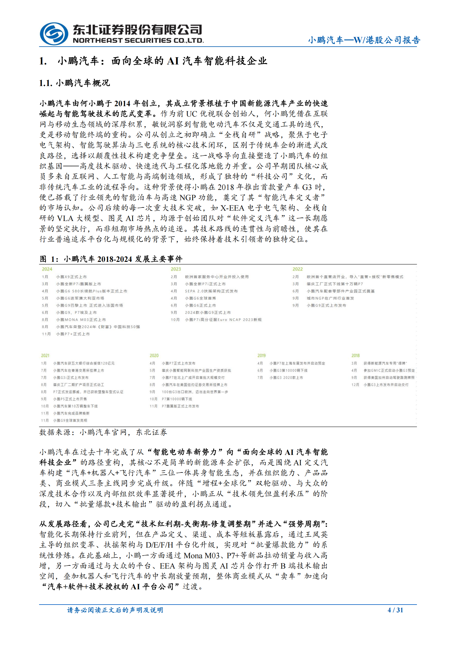 小鹏汽车─W公司研究报告:“一车双能+新车型”开启强势周期,战略转型“物理AI”公司,小鹏汽车,小鹏汽车,第4张 小鹏汽车─W公司研究报告:“一车双能+新车型”开启强势周期,战略转型“物理AI”公司,小鹏汽车,小鹏汽车,第4张