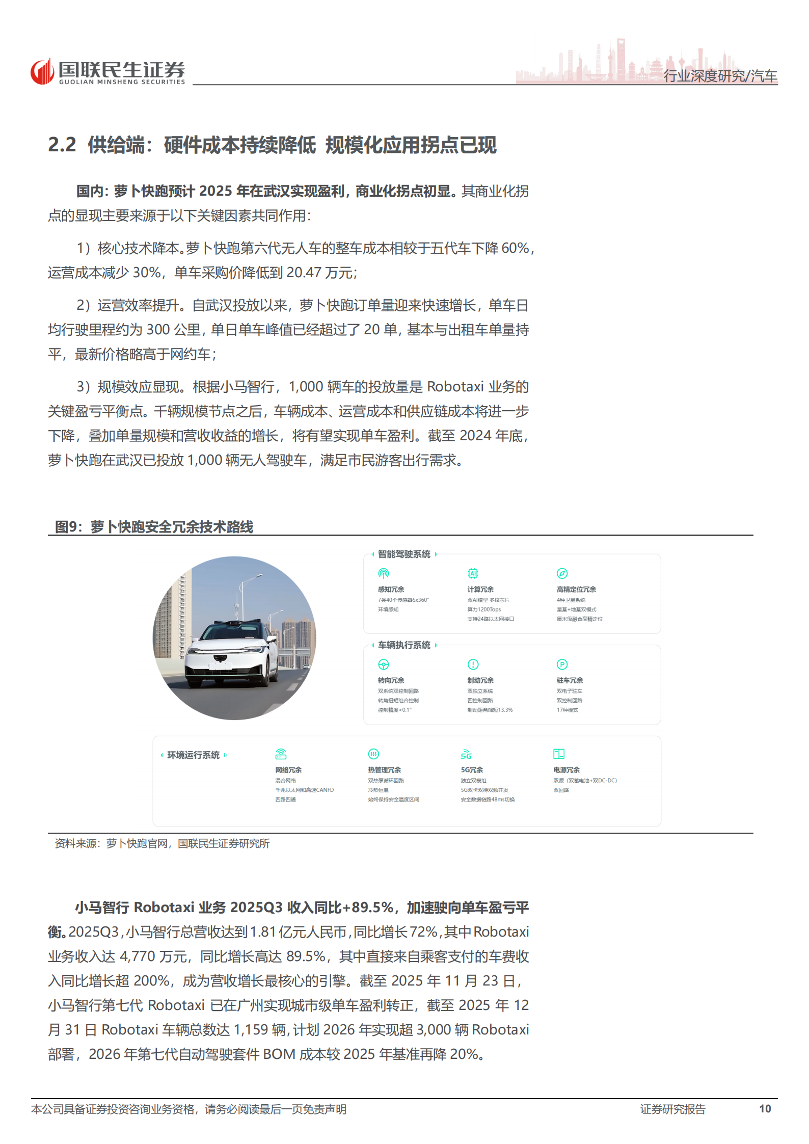 汽车行业智能驾驶系列报告四：RoboX，产业奇点已至规模化应用加速,汽车,智能驾驶,RoboX,汽车,智能驾驶,RoboX,第10张