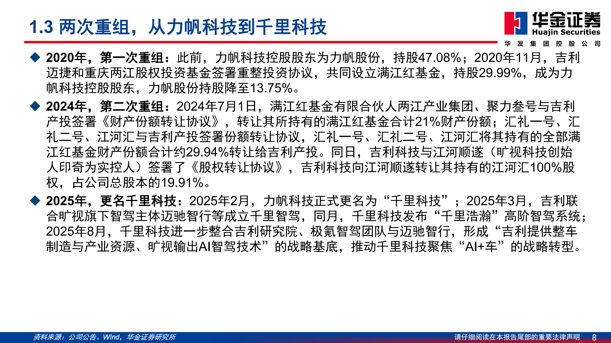 千里科技深度报告：聚焦“AI+车”战略，智驾驱动未来发展,千里科技,AI,智驾,千里科技,AI,智驾,第8张