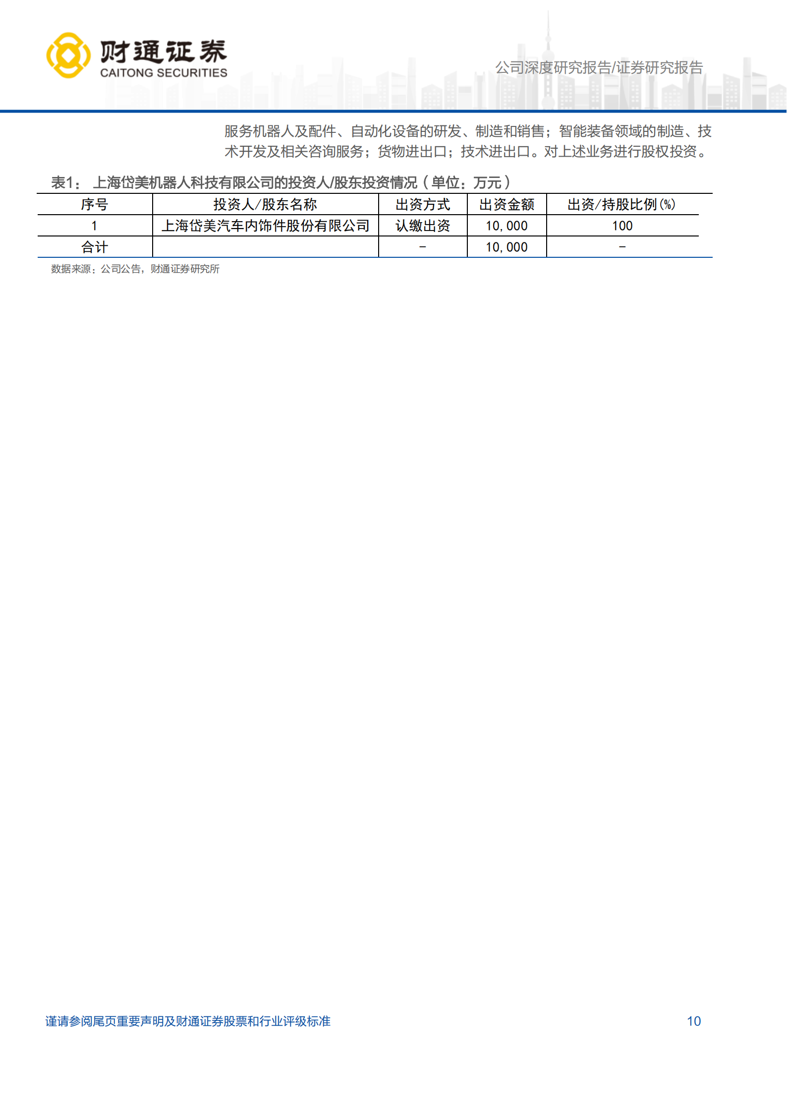 岱美股份公司研究报告：汽车内饰龙头企业，积极拓展人形机器人业务,岱美股份,汽车,内饰,人形机器人,岱美股份,汽车,内饰,人形机器人,第10张