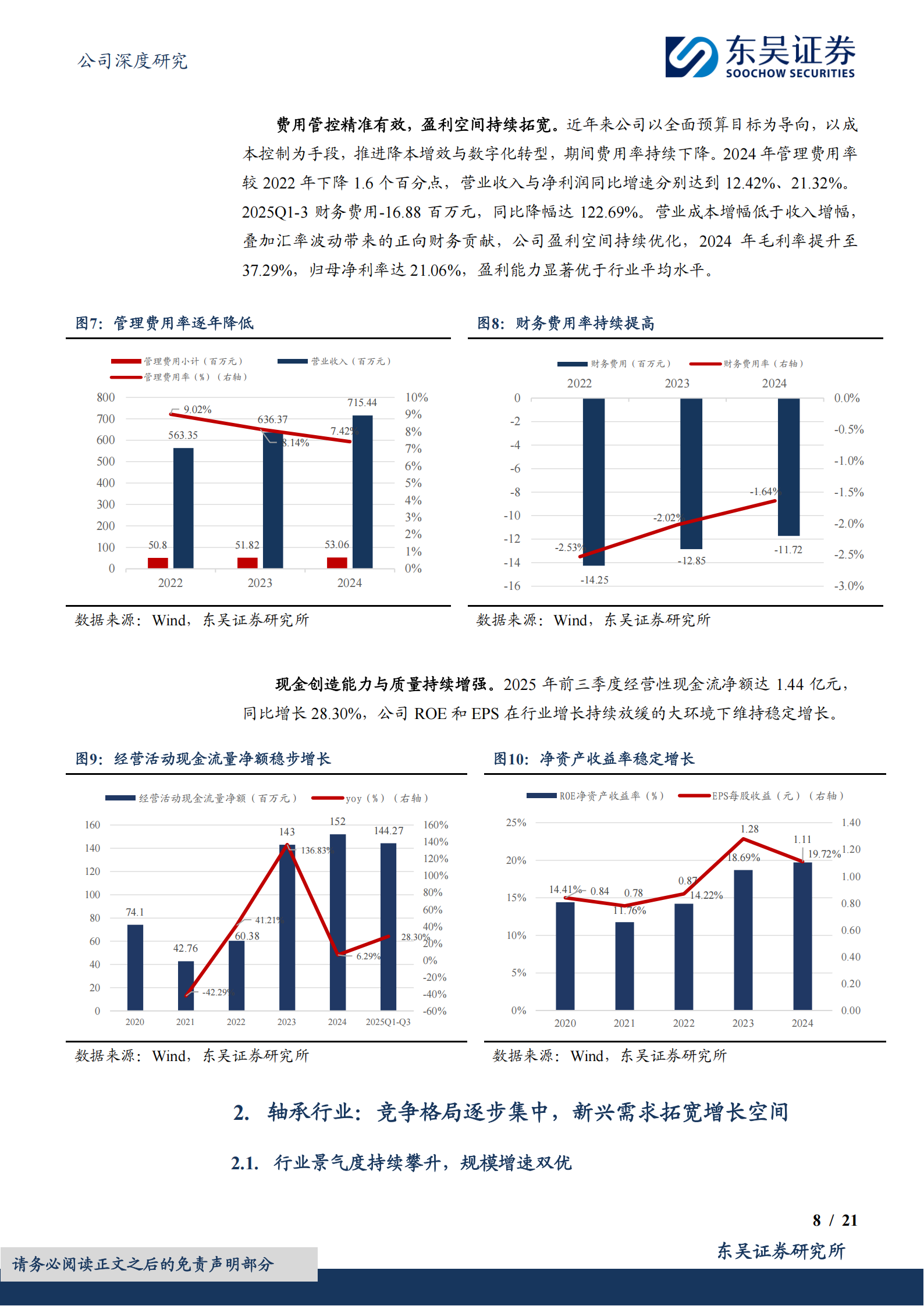 苏轴股份公司研究报告：新兴赛道+产能释放双轮驱动，高端轴承供应商成长可期,苏轴股份,轴承,供应商,苏轴股份,轴承,供应商,第8张