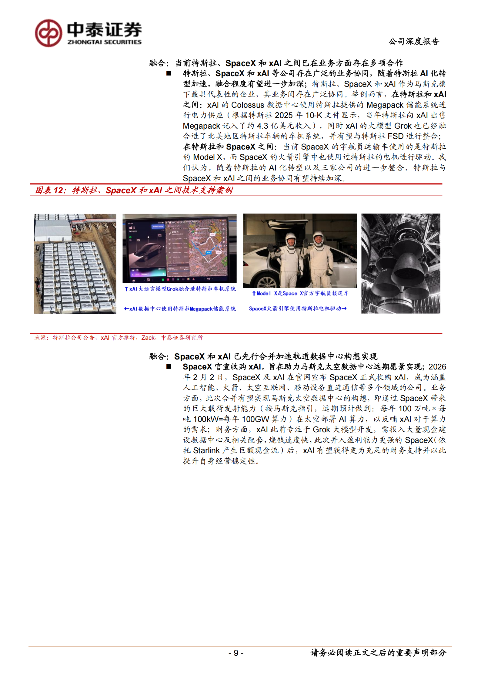 特斯拉深度研究系列（2）：欲上青天揽明月——在SpaceX上市前从与SpaceX及xAI协同的更高维度视角理解特斯拉,特斯拉,SpaceX,xAI,特斯拉,SpaceX,xAI,第9张