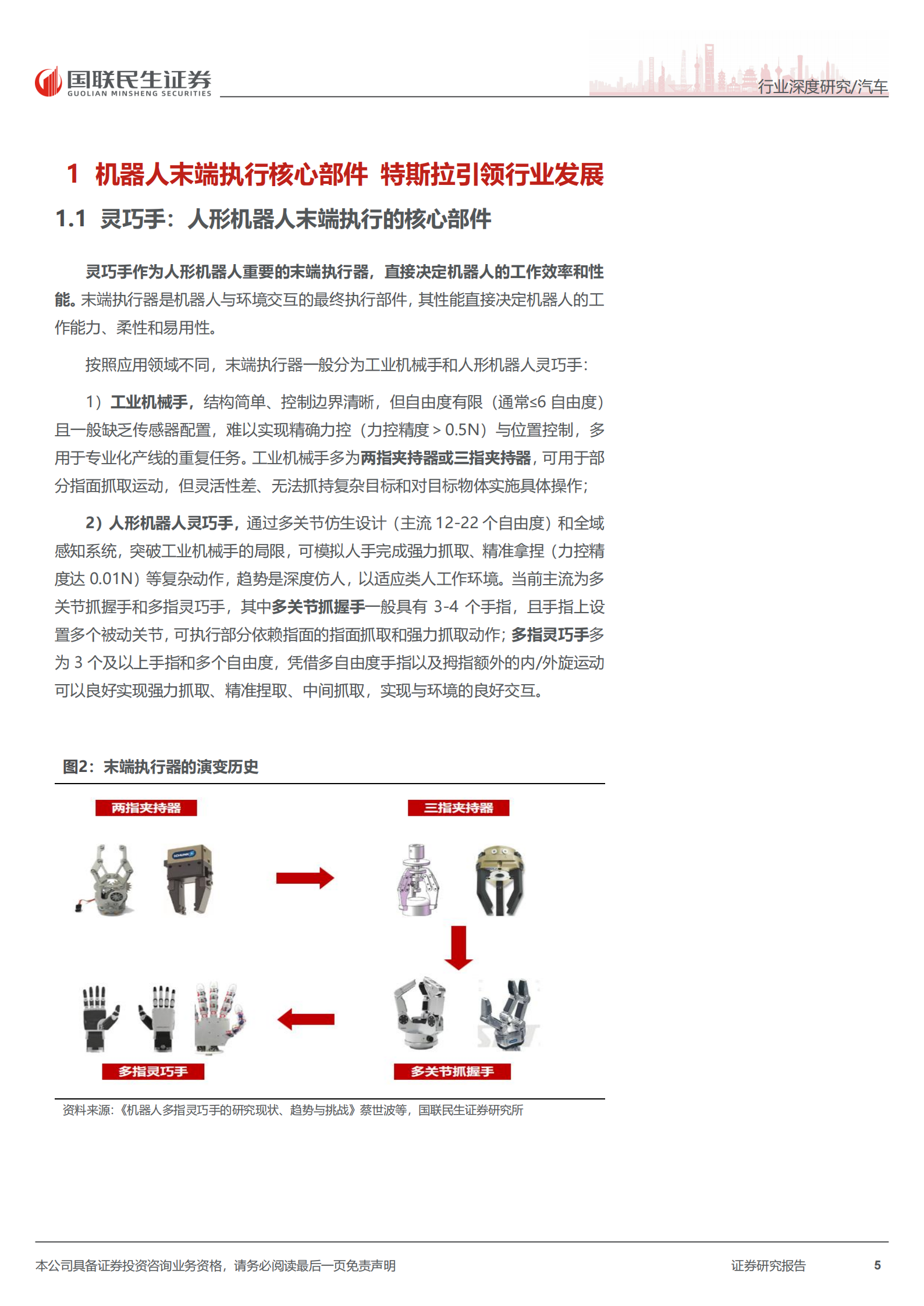 人形机器人行业系列报告五：灵巧手，核心终端，机器人融入物理世界的接口,人形机器人,人工智能,人形机器人,人工智能,第5张