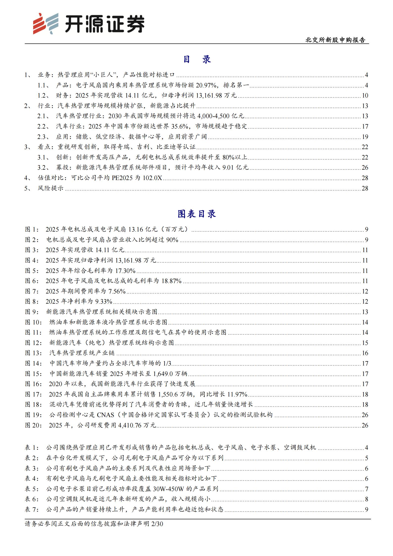 朗信电气-920220-北交所新股申购报告：热管理应用“小巨人”，乘用车热管理系统电子风扇市场份额国内第一,朗信电气,热管理,电子风扇,朗信电气,热管理,电子风扇,第2张