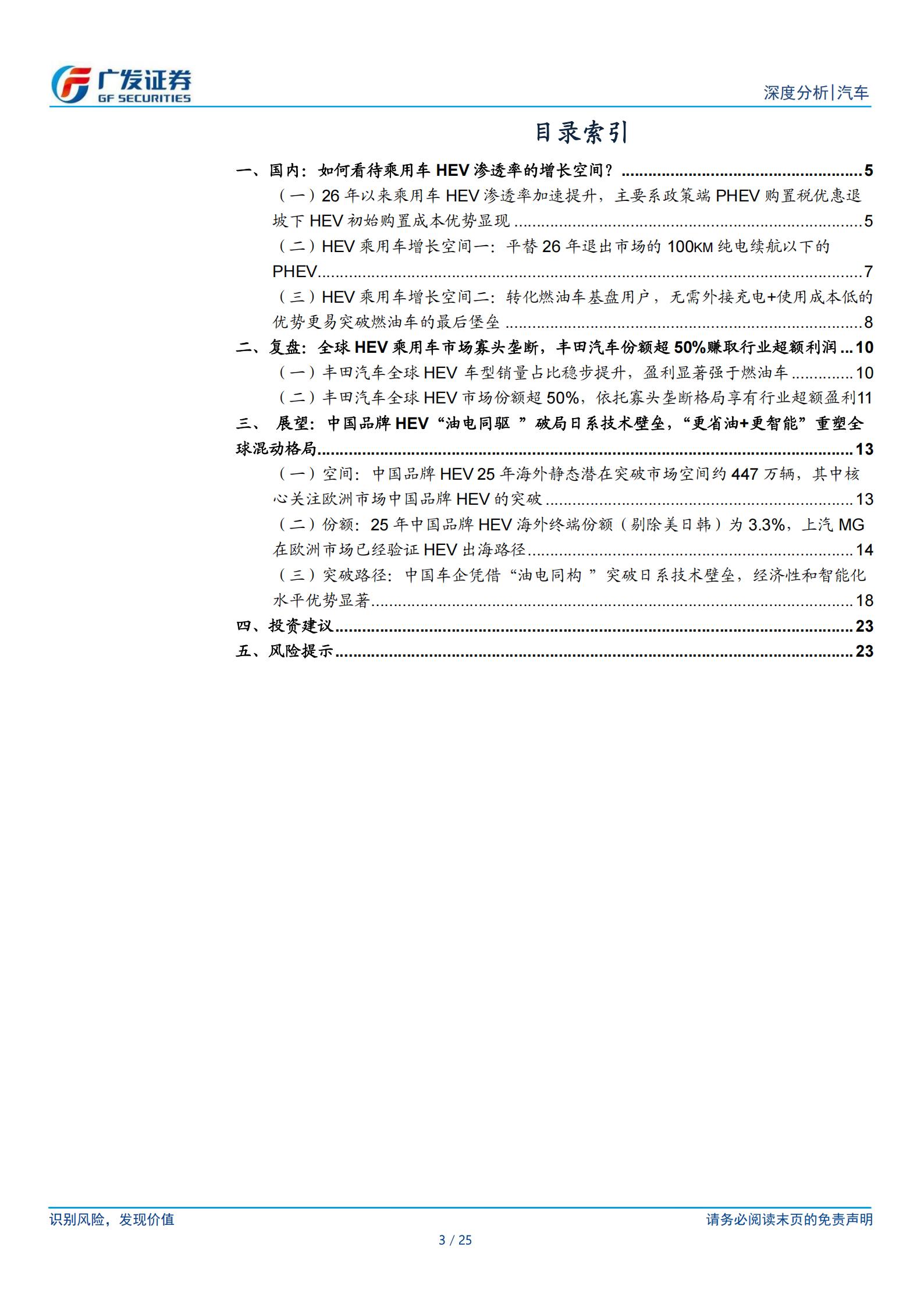 汽车行业乘用车：如何看待中国品牌HEV的全球突破？,汽车,乘用车,HEV,汽车,乘用车,HEV,第3张